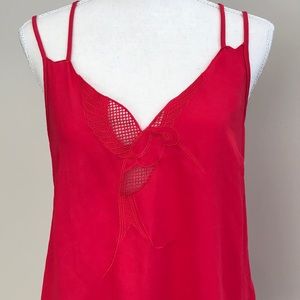 Sis Sis brand pink hummingbird tank top